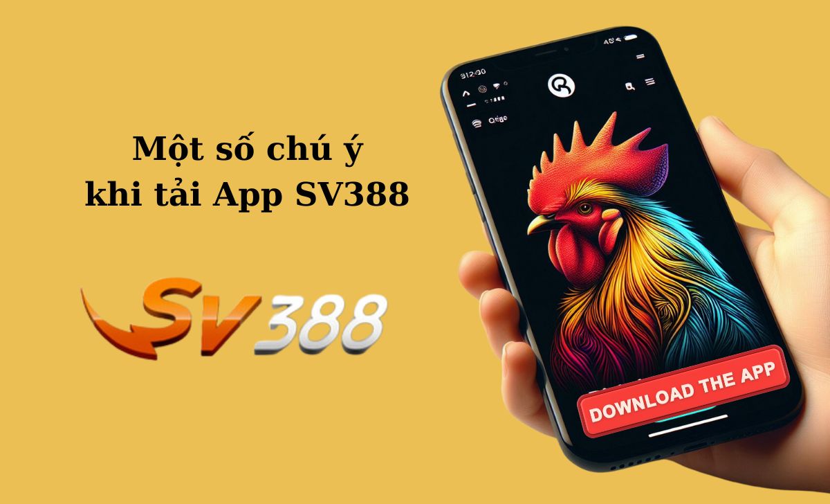 Những điều cần phải chú ý khi bạn tải APP Sv388 cho các hệ điều hành.